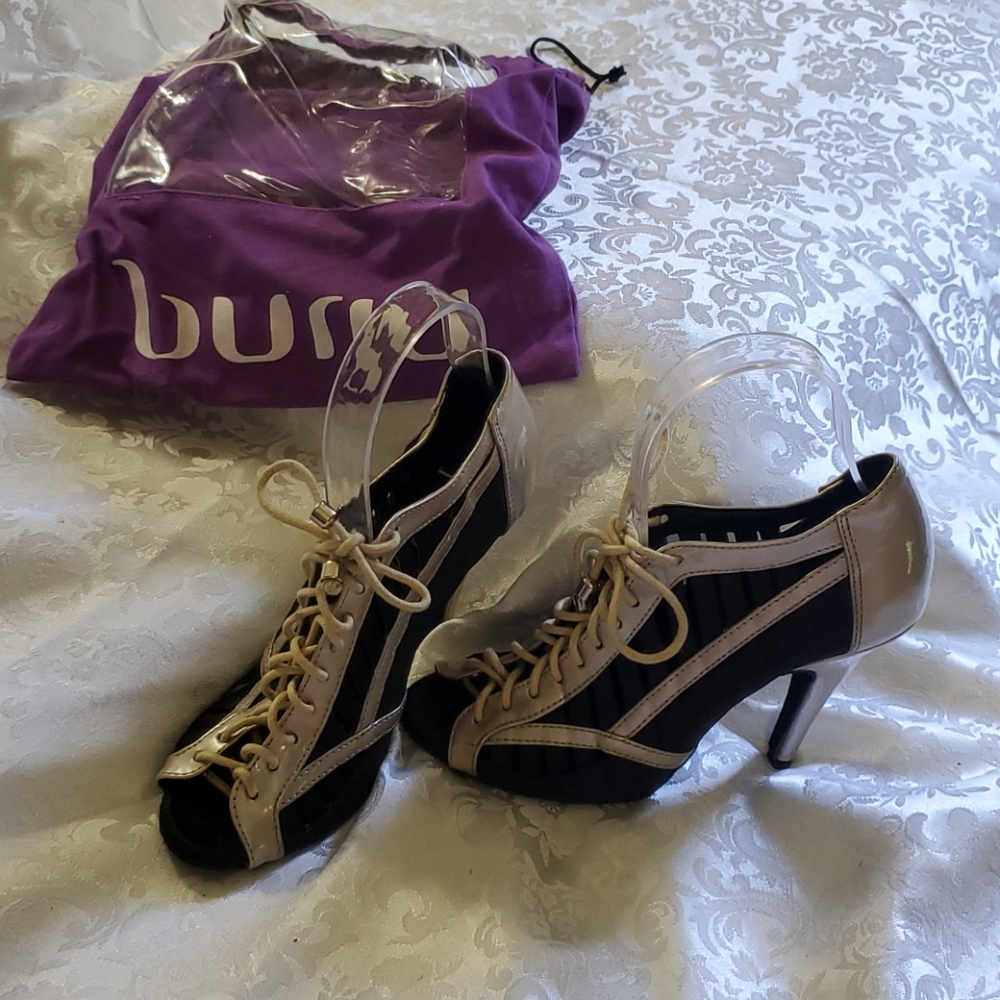 Burju suede sole heels 5
